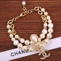 Chanel Double Pearl Bracelet AB1655 2019 Collection CE04172