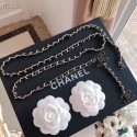 Chanel Lambskin Chain CC Belt Black/Gold 2019 Collection CE02010