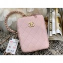 Chanel Original Small Sheepskin camera bag AS1753 pink CE03749