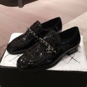 Chanel Patent Leather Loafers G34827 Black 2019 Collection CE03182