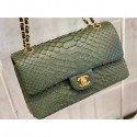 Chanel Python Classic Flap Medium Bag A1112 22 CE03118