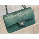 Chanel Python Classic Flap Medium Bag A1112 23 CE00985