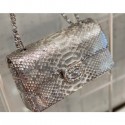 Chanel Python Classic Flap Medium Bag A1112 34 CE03354