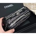 Cheap Chanel Resin/Strass Evening Bag A69844 Black 2019 CE01601