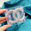 Copy Chanel Resin Crystal CC Cuff Bracelet 03 2019 Collection CE01003