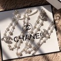 Fake Chanel CC Pearl Chain Belt Silver 2019 Collection CE02892