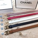 Fake Imitation Chanel Calfskin Belt 20mm with Crystal CC Buckle 2019 Collection CE02671