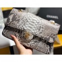 Fake Imitation Chanel Python Classic Flap Medium Bag A1112 54 CE03492