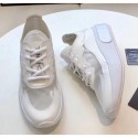 Replica Chanel Calfskin & Mesh Sneaker White 2020 Collection CE04008