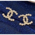 Replica Chanel Crystal & Pearls CC Earrings 44 2020 Collection CE00805