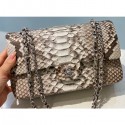 Replica Chanel Python Classic Flap Medium Bag A1112 59 CE01989