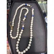 Chanel Glass Pearls Long Necklace AB0791 2019 Collection CE02670