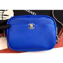 Chanel Casual Trip Medium Camera Case Bag AS0140 Blue 2019 CE00524