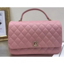 Knockoff AAA Chanel Citizen Chic Small Flap Bag A57043 Pink 2018 CE02600