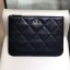 Best 1:1 Chanel Quilted Lambskin 19 Pouch A86088 Black 2019 Collection CE01392