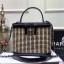 Best Chanel Rattan Woven Medium Vanity Case AS1347 Black/Beige 2020 Collection CE03043