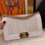 Chanel Boy Chanel Handbag A67086 White 2019 Collection CE00523