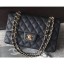 Chanel Caviar Leather Classic Flap New Small Bag A01113 Black/Gold 2018 CE03630