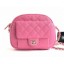 Chanel Grained Calfskin Large Camera Case Bag AS0006 Pink 2019 CE02730