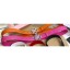 Chanel Width 3cm Crystal and Pearl Buckle Leather Belt Orange and Fuchsia Belt CE02469