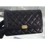 Copy Chanel Grained Leather Boy Wallet On Chain WOC Bag A80287 Black/Gold CE01287