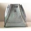 Imitation Chanel Metallic Crocodile Embossed Gabrielle Small Backpack Bag A94485 Gray 2019 CE03377