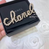 Imitation Chanel Pearl And Crystal Hair Clip Spring/Summer 2020 Collection CE01673